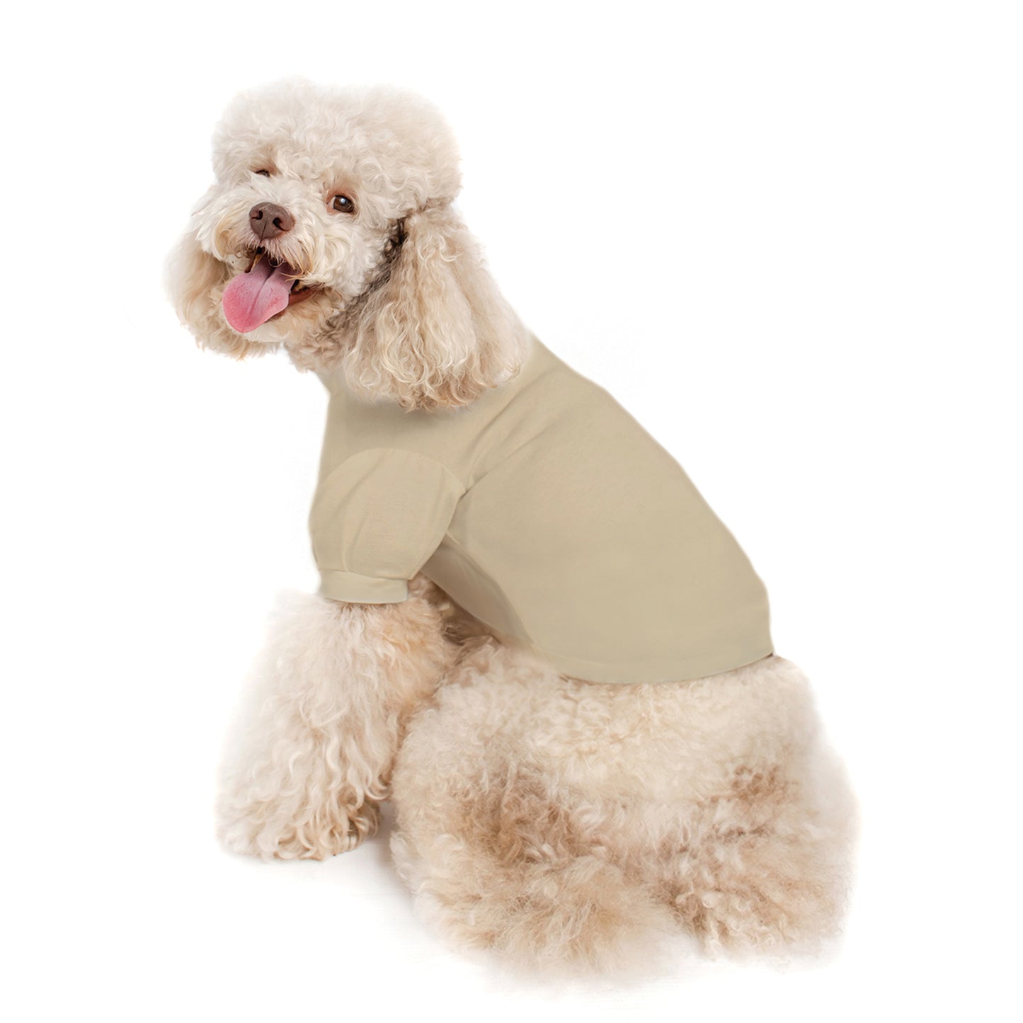 Camiseta Polo para Perros con Mangas abullonadas en cómodo Algodón Suave para todos los tamaños